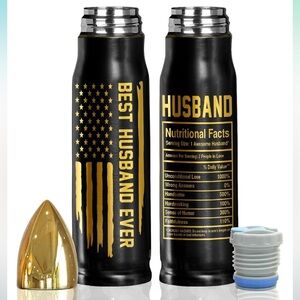 Best Husband Tumbler 17 oz. Black and Gold